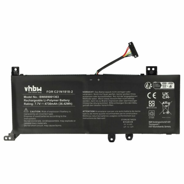 Asus C21N1818-2 4730mAh Asus www.probaterie.sk 3